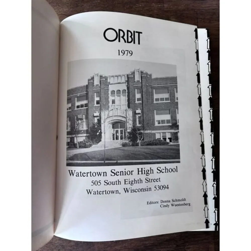 Watertown High School Yearbook Orbit‎ 1979 Wisconsin WHS